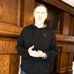 Brian providing a testimonial.